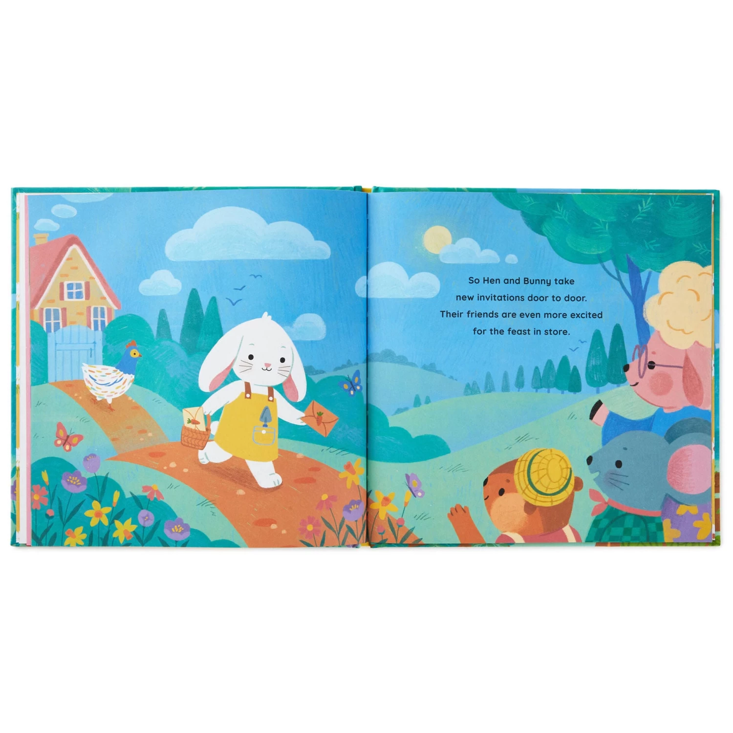 Hallmark Bunny's Big Easter Feast Book - Image 2