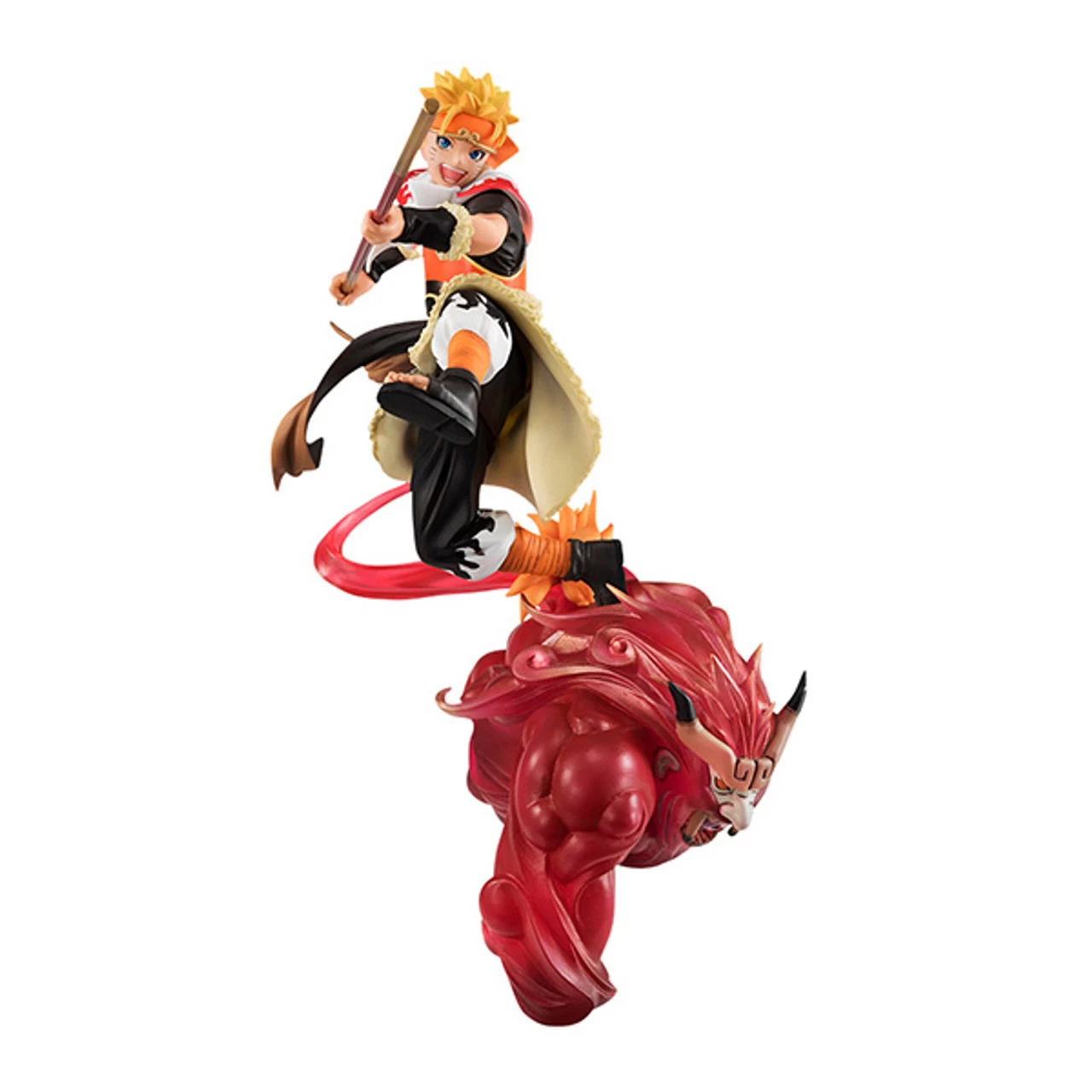 MegaHouse G.E.M. Series Remix Naruto Shippuden Uzumaki Naruto (The Monkey King) PVC Figure (Completed) - Image 2