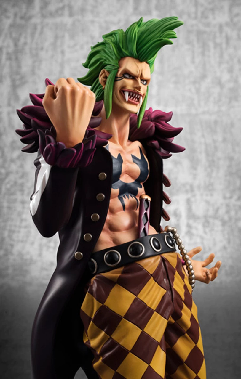 MegaHouse Portrait.Of.Pirates One Piece LIMITED EDITION Bartolomeo KAI 1/8 PVC Figure - Image 5