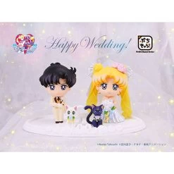 MegaHouse Petit Chara! Pretty Guardian Sailor Moon Happy Wedding PVC Figure