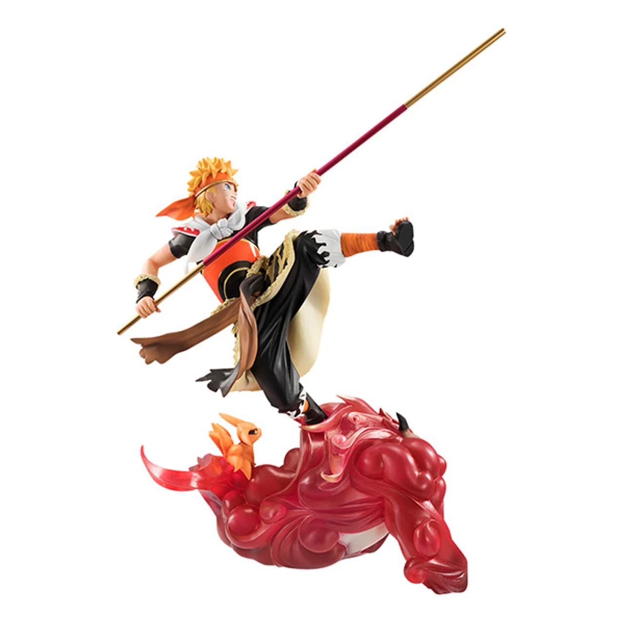 MegaHouse G.E.M. Series Remix Naruto Shippuden Uzumaki Naruto (The Monkey King) PVC Figure (Completed) - Image 6