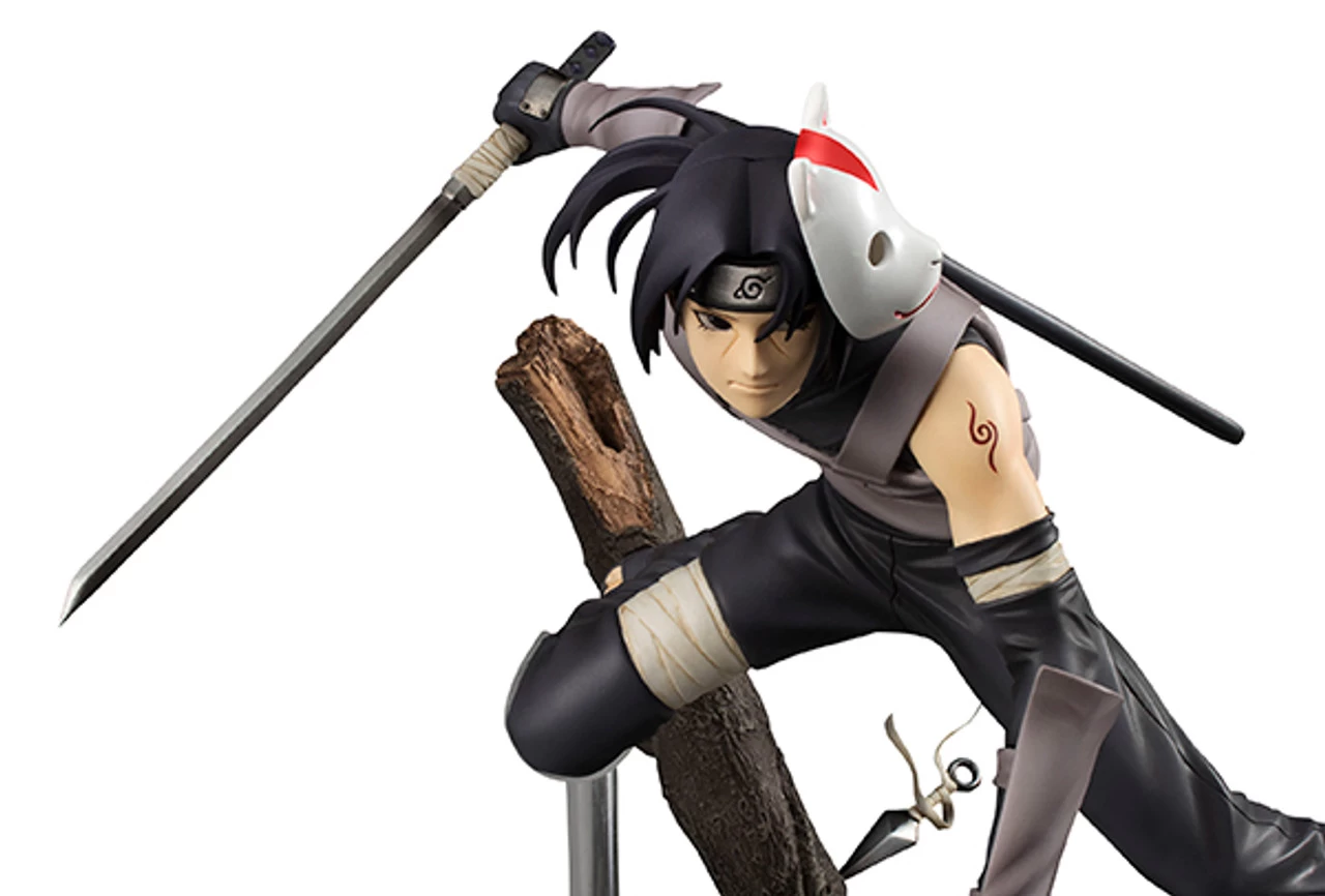MegaHouse G.E.M.Series NARUTO Shippuden Uchiha Itachi Ver. ANBU 1/8 PVC Figure - Image 6