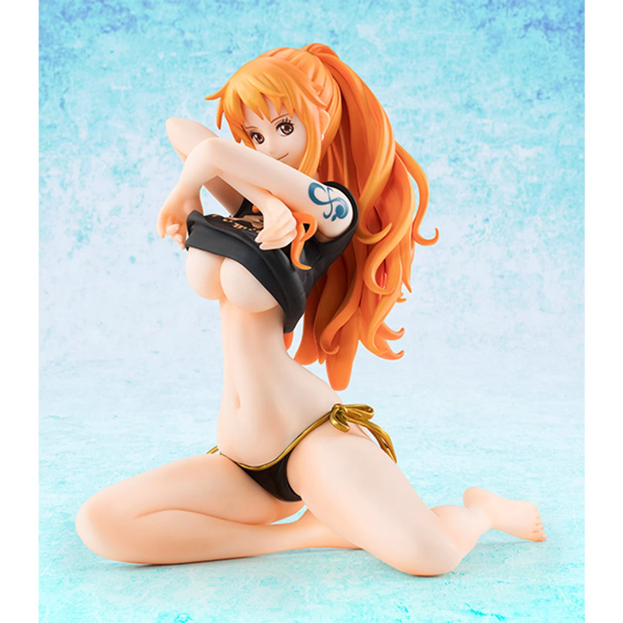 MegaHouse Portrait.Of.Pirates One Piece LIMITED EDITION Nami Ver.BB_3rd Anniversary 1/8 PVC Figure - Image 6