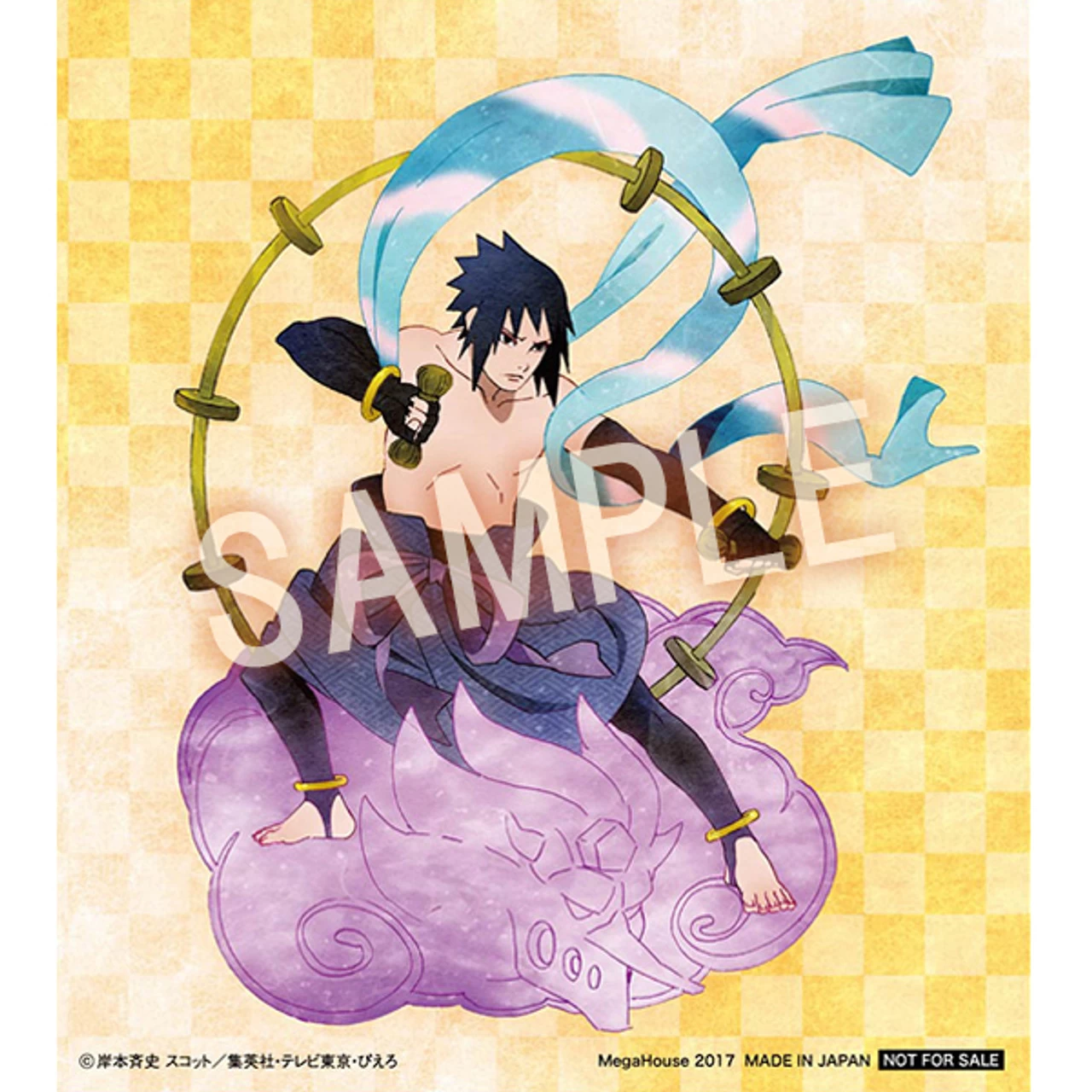 MegaHouse G.E.M. Series Remix Naruto Shippuden Uzumaki Fujin & Sasuke Uchiha Raijin SET PVC Figure (Completed) - Image 18