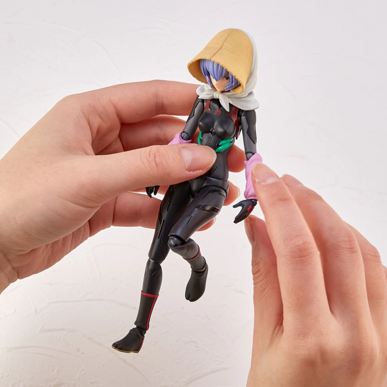 Evangelion Evolution Rei Ayanami (Tentative Name) 3rd Village Ver. Action Figure - Image 14