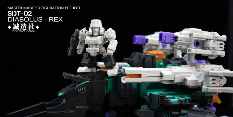 Master Made SDT-02 SDT02 Diabolus Rex Trypticon - Image 6