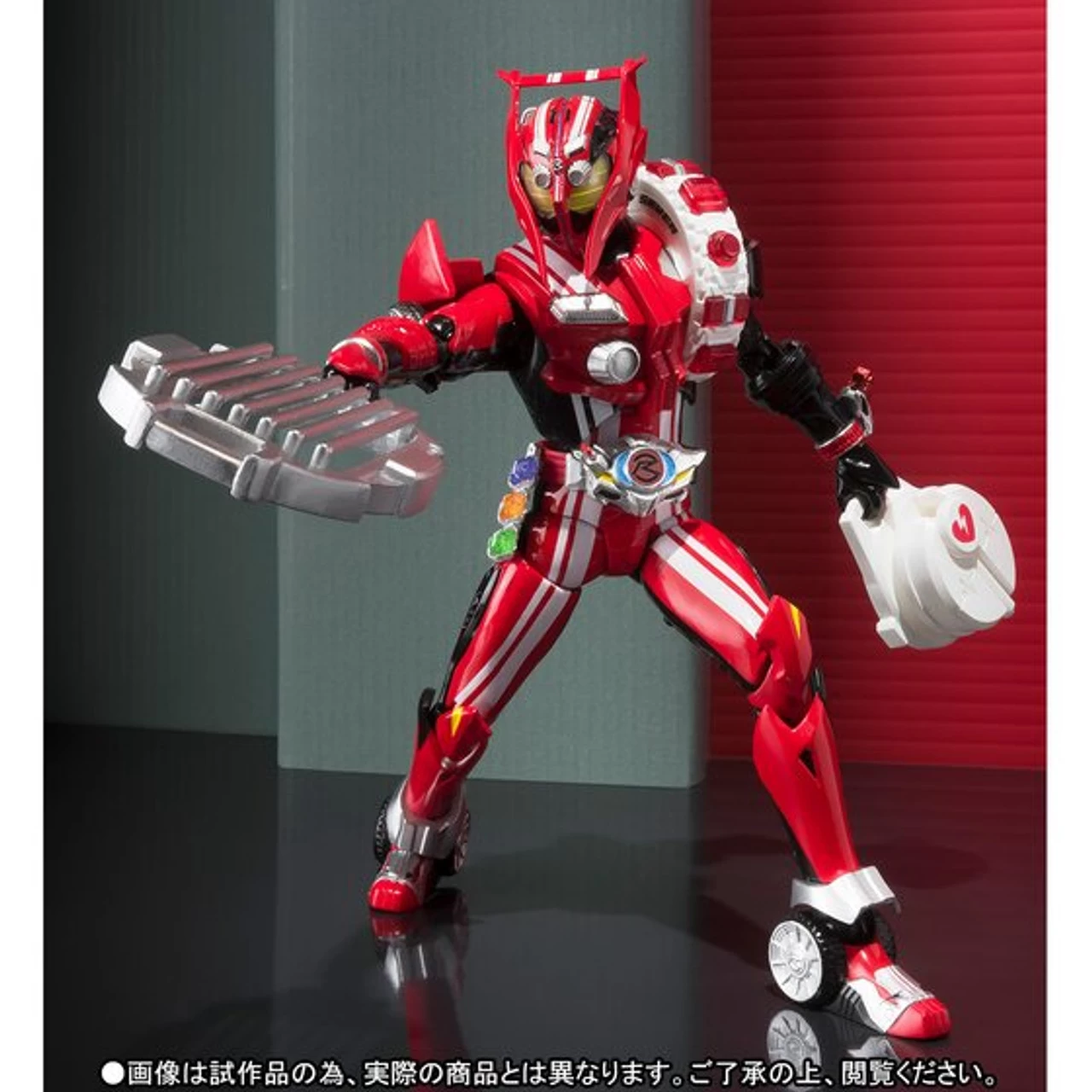 Bandai S.H.Figuarts Kamen Rider Drive Type Tridlon Wheel SET - Image 6
