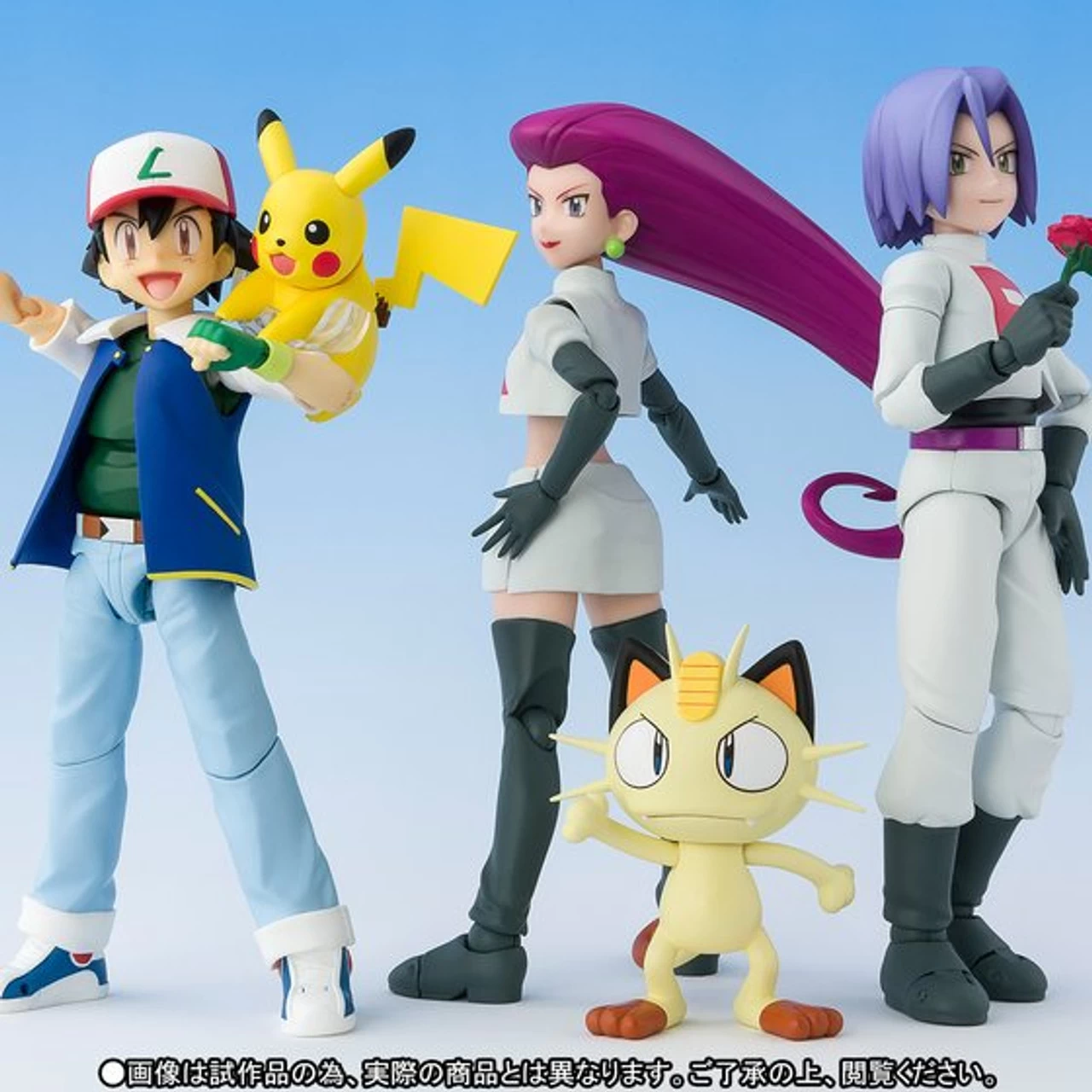 Bandai S.H.Figuarts (Ash Ketchum & Team Rocket) Limited Edition Action Figure - Image 2