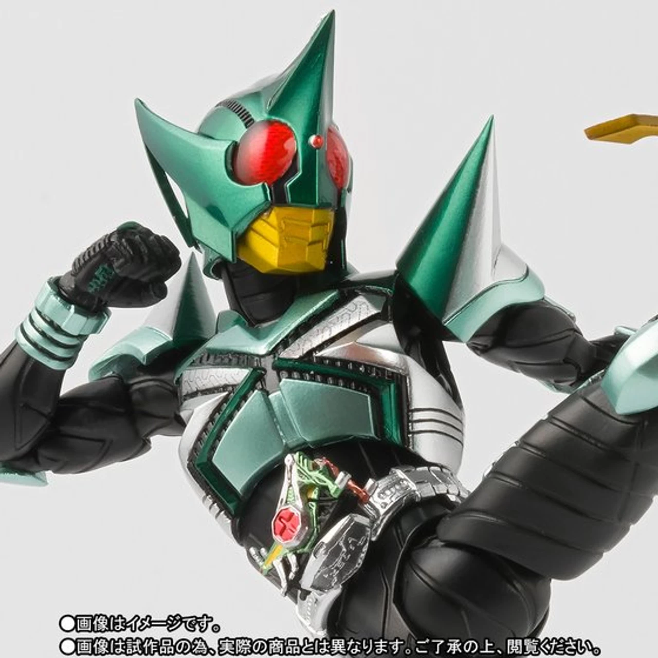 Bandai S.H.Figuarts (Shinkoccou Seihou) Kamen Masked Rider KickHopper Action Figure - Image 2