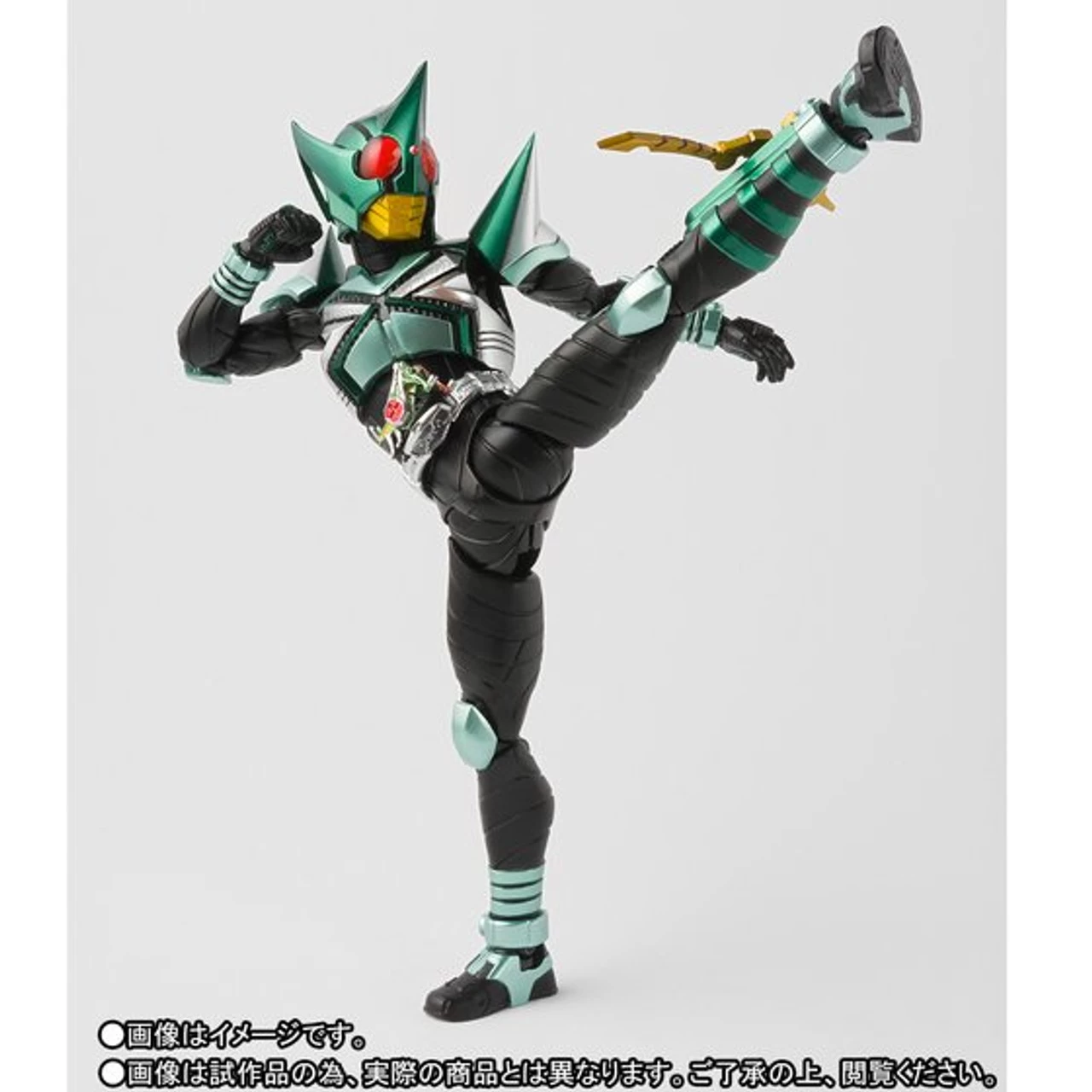 Bandai S.H.Figuarts (Shinkoccou Seihou) Kamen Masked Rider KickHopper Action Figure - Image 7