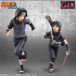 MegaHouse G.E.M. NARUTO Shippuden Itachi & Sasuke PVC Figure (Completed)
