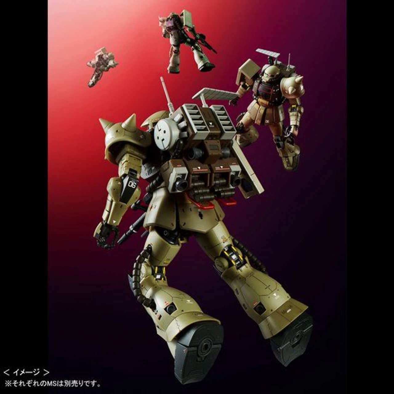 Bandai RG 1/144 Zaku Mine Layer Plastic Model ( MAY 2019 ) - Image 10