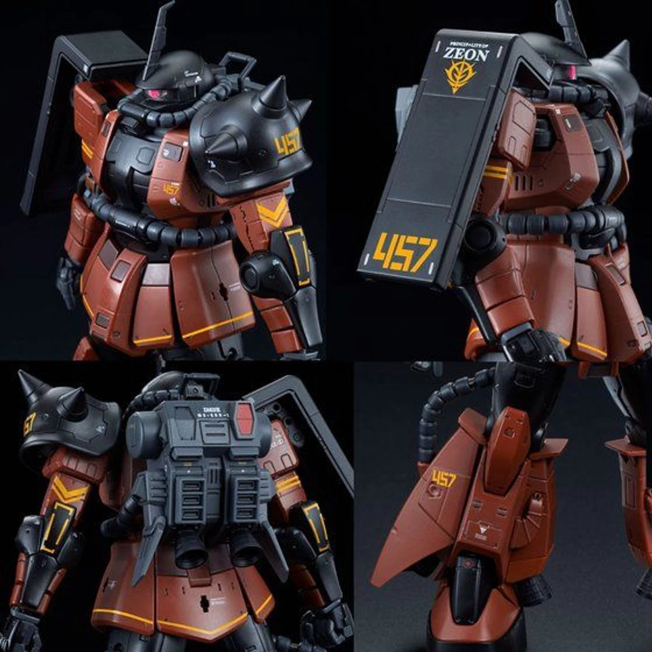 Bandai RG 1/144 Gabby Hazard's Zaku II Plastic Model ( DEC 2018 ) - Image 9