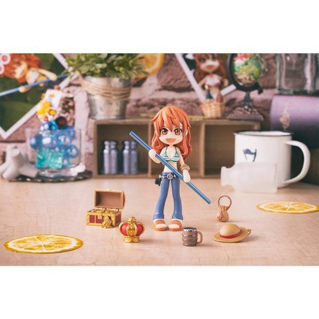 MegaHouse P.O.P X Pinky: St One Piece Street Nami - Image 8