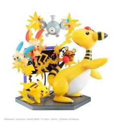 MegaHouse G.E.M.EX Series Pokemon Electric Type Electric Power! PVC Figure