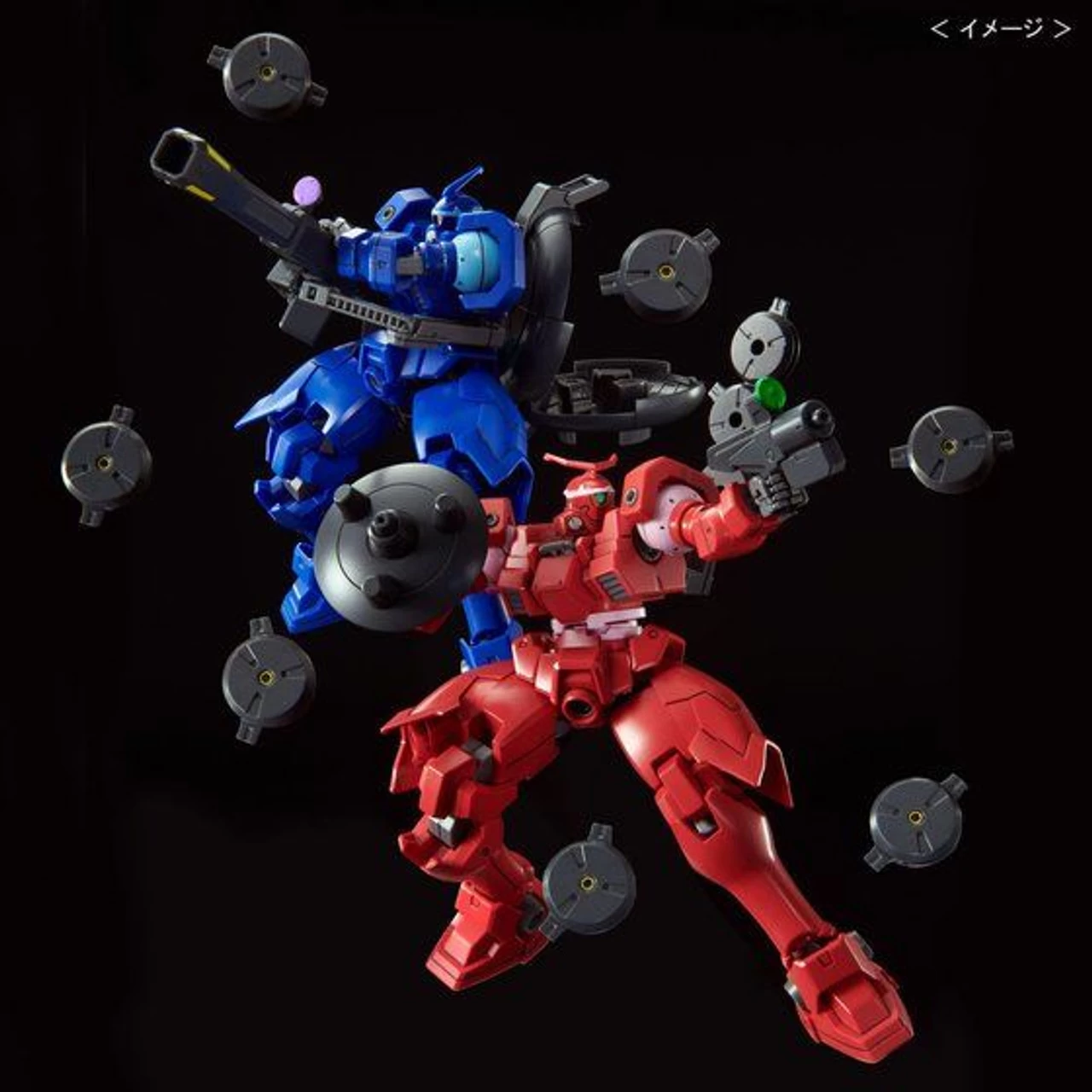 Bandai HGAC 1/144 Vayeate And Mercurius Set Plastic Model ( FEB 2021 ) - Image 7