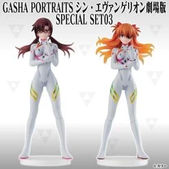 Bandai GashaPortraits Shin Evangelion Movie Version Special SET03 PVC Figure