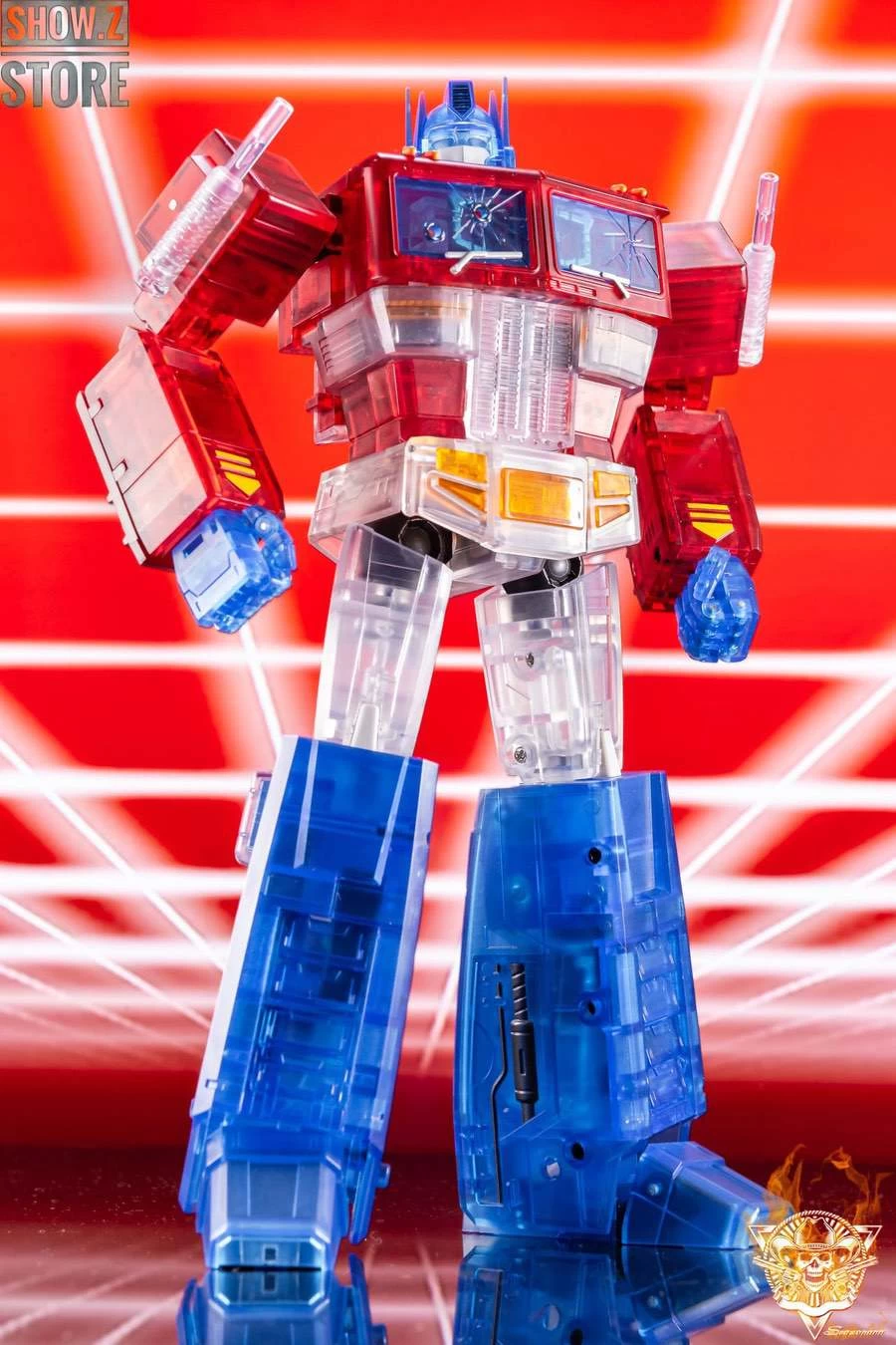 Magic Square MS-01T Light Of Freedom Optimus Prime Clear Version - Image 2