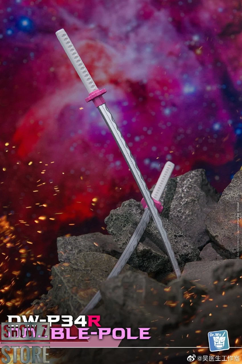 Dr.Wu DW-P34R Double Pole Swords Upgrade Kit Red Version - Image 3