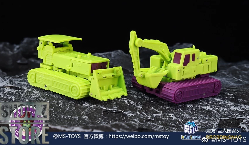 Magic Square MS-B41 Excavator Scavenger & MS-B42 Bulldozer Bonecrusher Set Of 2 - Image 16
