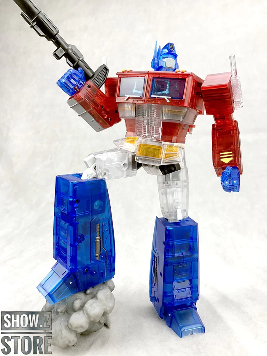 Magic Square MS-01T Light Of Freedom Optimus Prime Clear Version - Image 11