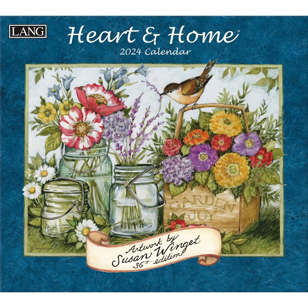 2024 Lang Wall Calendar Heart And Home