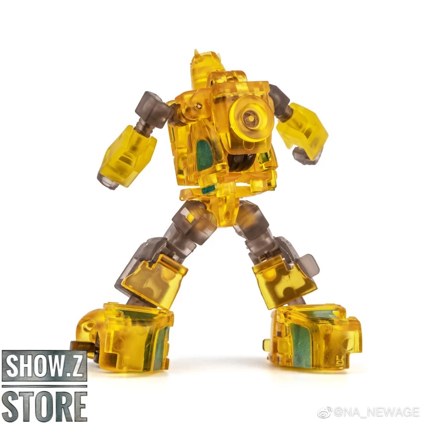 NewAge H25T Herbie Bumblebee & H26T Vanishing Point Cliffjumper Clear Version Set Of 2 - Image 8