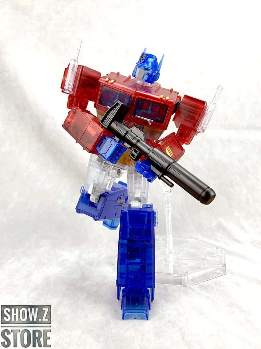 Magic Square MS-01T Light Of Freedom Optimus Prime Clear Version - Image 15