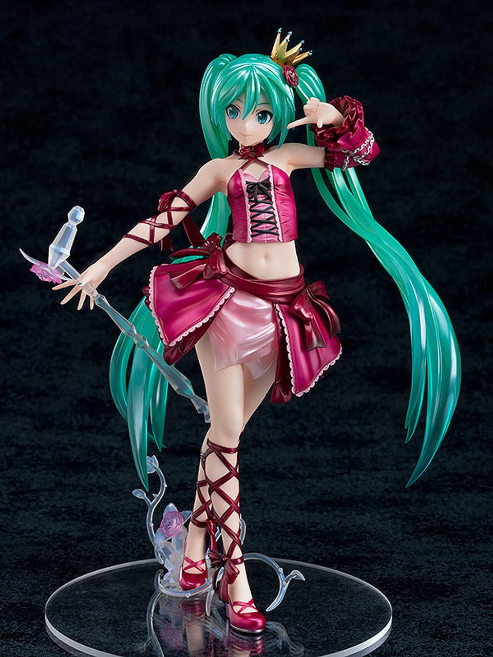 Max Factory Project DIVA- F 2nd - Hatsune Miku: Vintage Dress Ver. 1/7 PVC Figure - Image 4