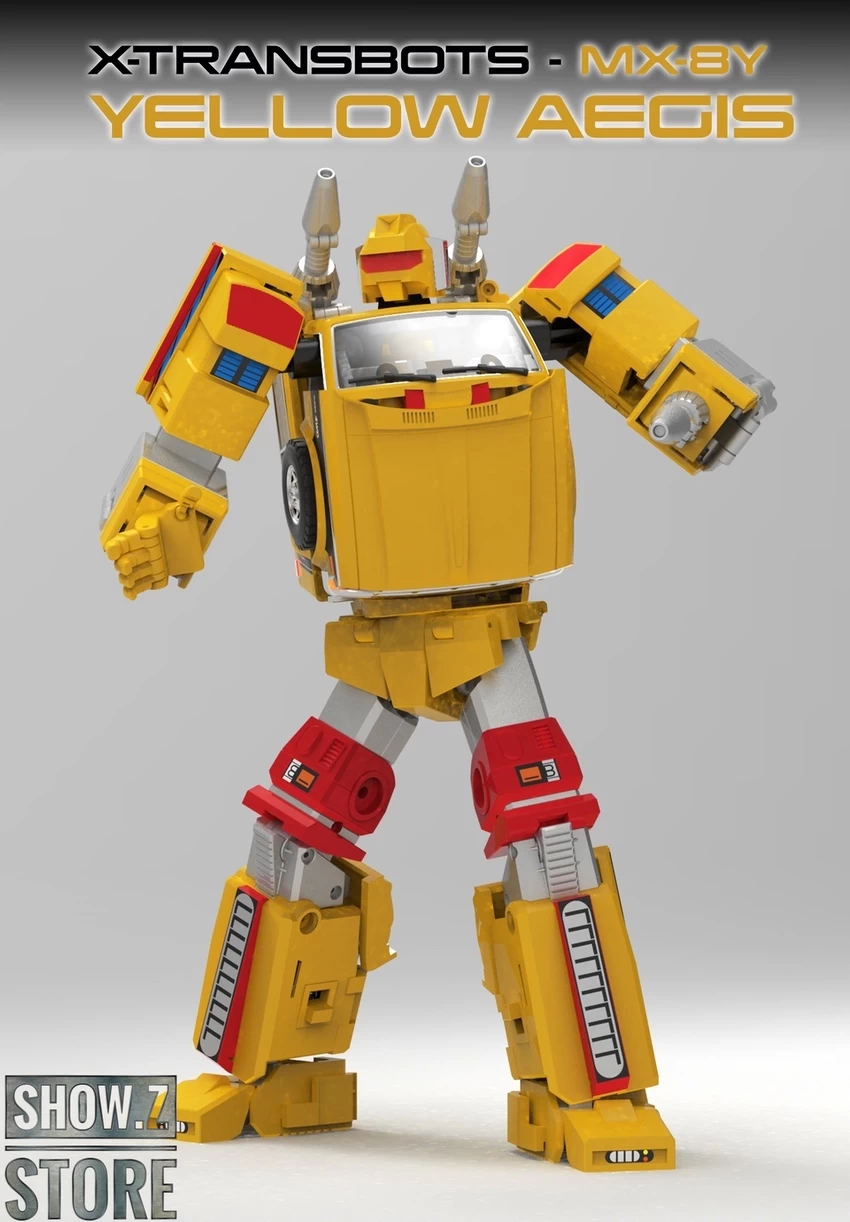 XTransbots MX-8Y Aegis Trailbreaker Yellow Diamond Version - Image 19