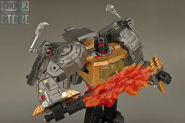 GigaPower GP HQ-01 HQ01 Superator Grimlock Dinobots Metallic Version - Image 9