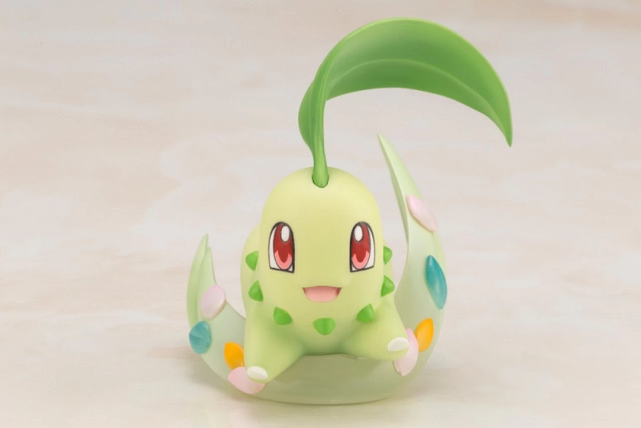 Kotobukiya ARTFX J Pokemon - Lyra(Kotone) With Chikorita 1/8 PVC Figure - Image 12