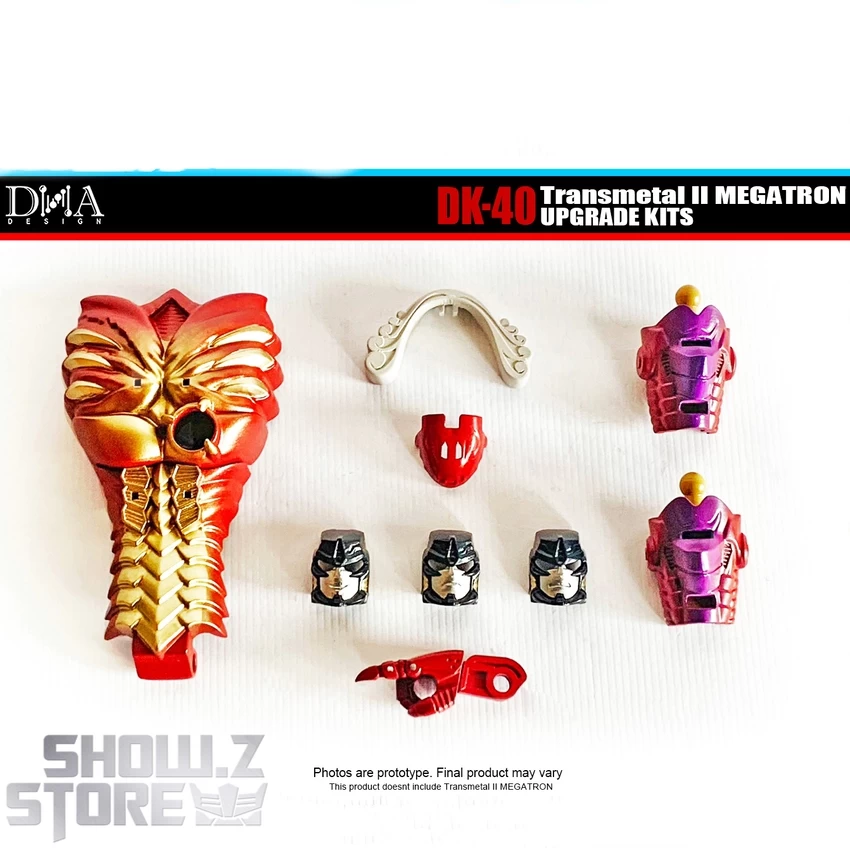 DNA Design DK-40 Upgrade Kits For Transformers: Legacy Leader Transmetal II Megatron - Image 6