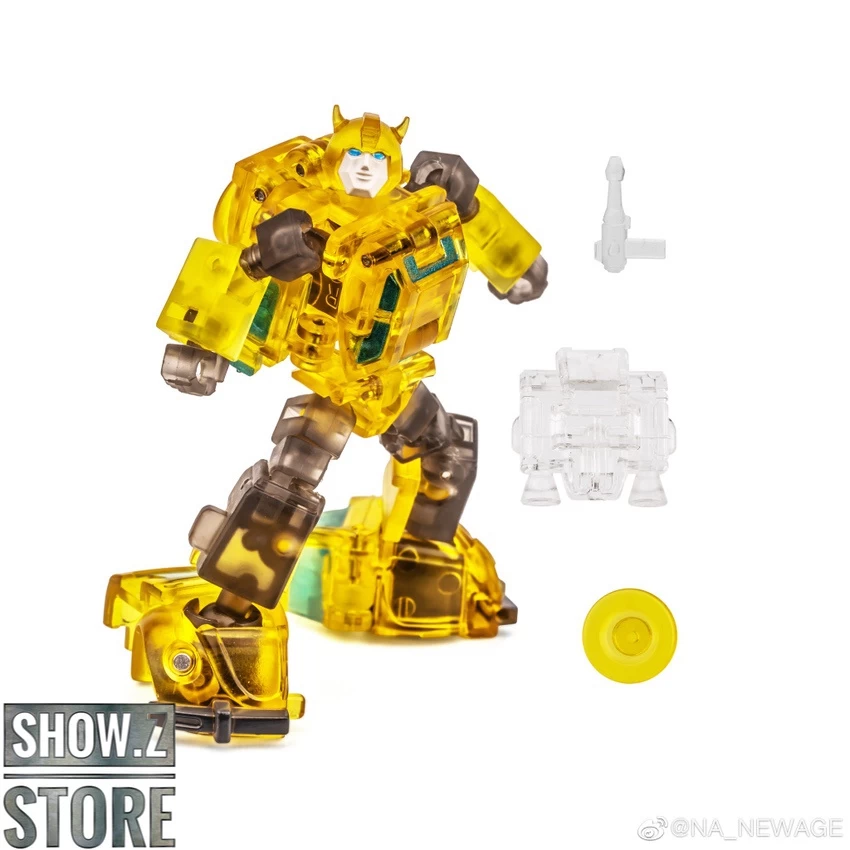NewAge H25T Herbie Bumblebee & H26T Vanishing Point Cliffjumper Clear Version Set Of 2 - Image 5