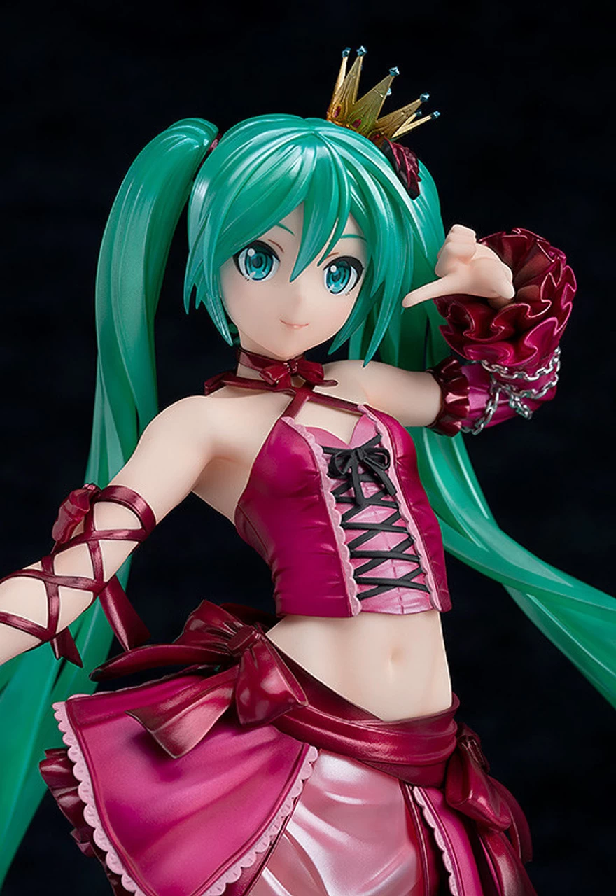 Max Factory Project DIVA- F 2nd - Hatsune Miku: Vintage Dress Ver. 1/7 PVC Figure - Image 2