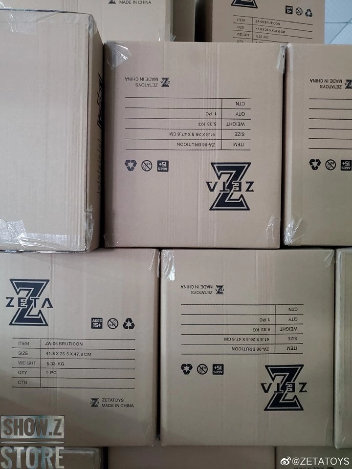 Zeta Toys ZA-06 Bruticus Full Set Of 6 - Image 12