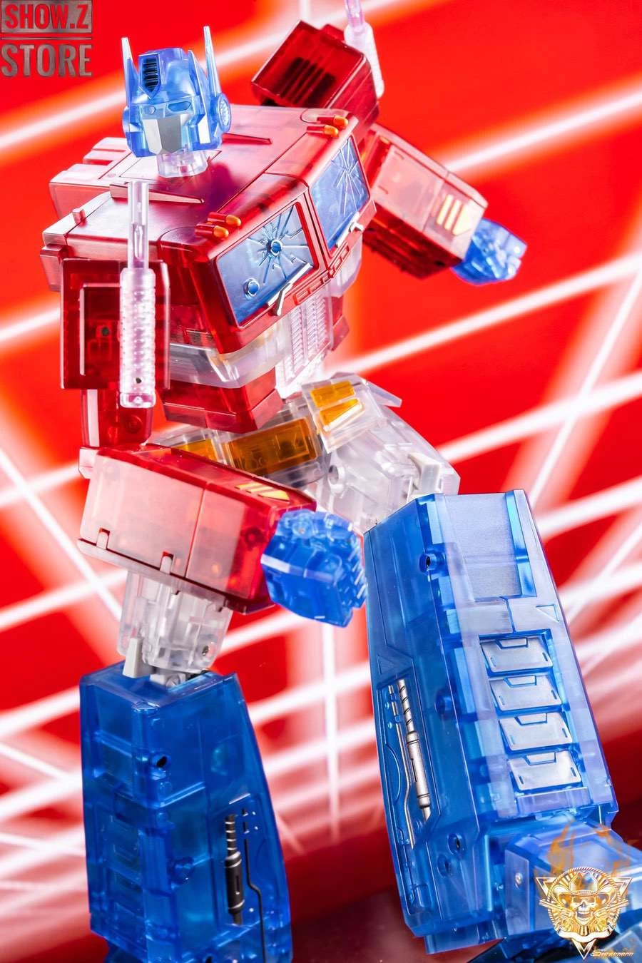 Magic Square MS-01T Light Of Freedom Optimus Prime Clear Version - Image 9