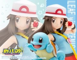 Kotobukiya ARTFX J Leaf With Squirtle (Pokemon) 1/8 PVC Figure