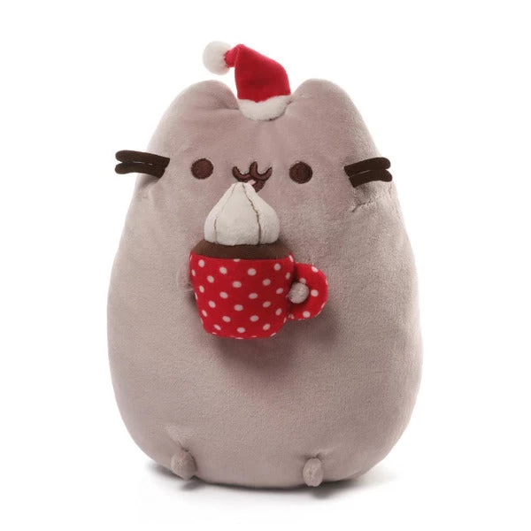 GUND Pusheen Hot Chocolate 10" Stuffed Plush