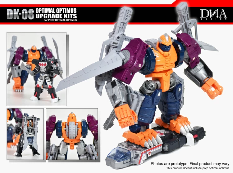 DNA Design DK-08 DK08 Upgrade Kit For POTP Optimal Optimus - Image 9