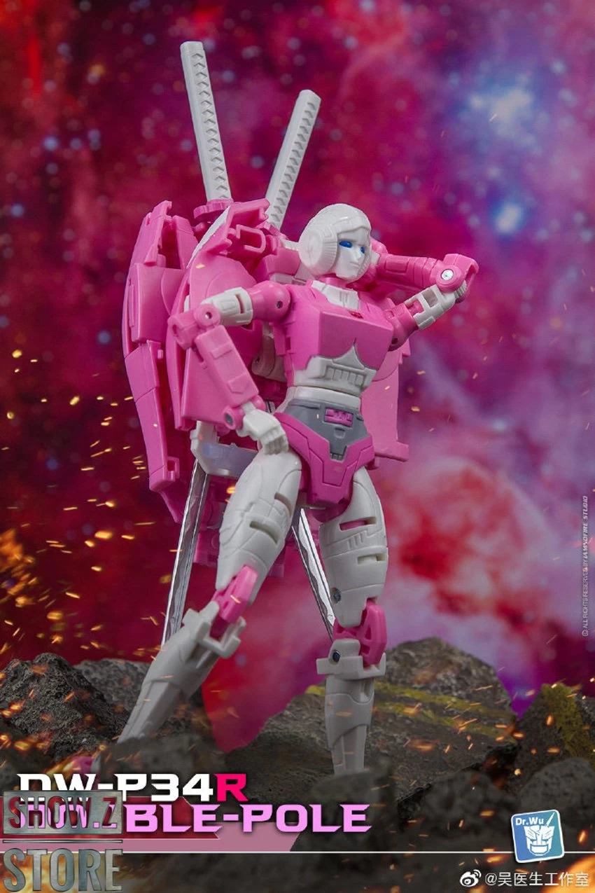 Dr.Wu DW-P34R Double Pole Swords Upgrade Kit Red Version - Image 9