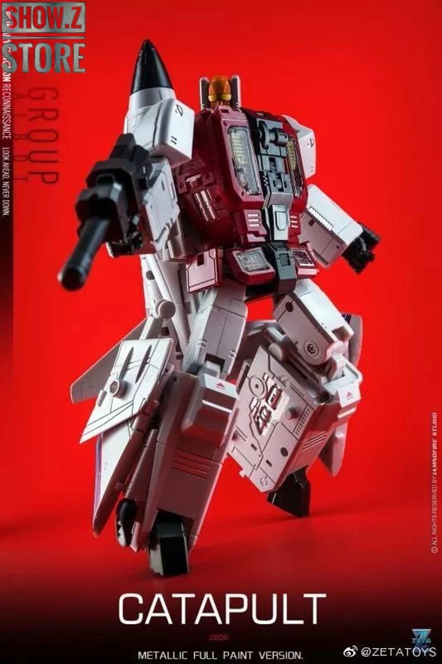 Zeta Toys ZB-06 Superitron Superion Metallic Full Paint Version Set Of 6 - Image 10