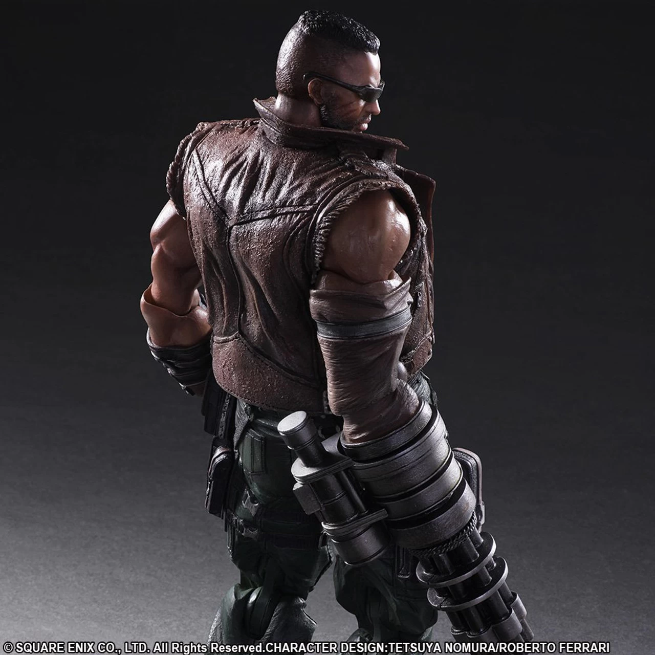 Square Enix Final Fantasy VII Remake Play Arts Kai No.2 Barret Wallace Action Figure - Image 5