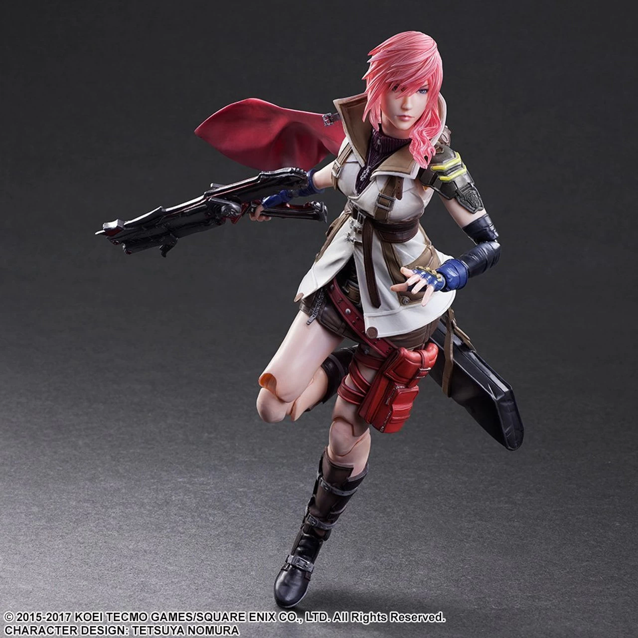 Square Enix Dissidia Final Fantasy Play Arts Kai Lightning Action Figure (Completed) - Image 7