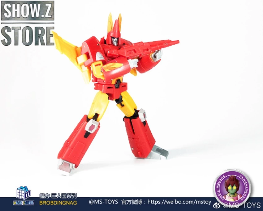 Magic Square MS-B06R Space Skimming Cyclonus Shattered Glass Version - Image 4