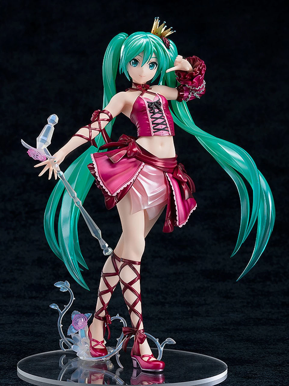 Max Factory Project DIVA- F 2nd - Hatsune Miku: Vintage Dress Ver. 1/7 PVC Figure - Image 3
