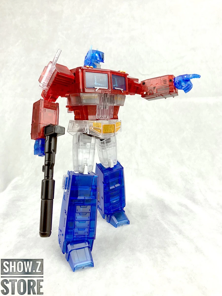Magic Square MS-01T Light Of Freedom Optimus Prime Clear Version - Image 14