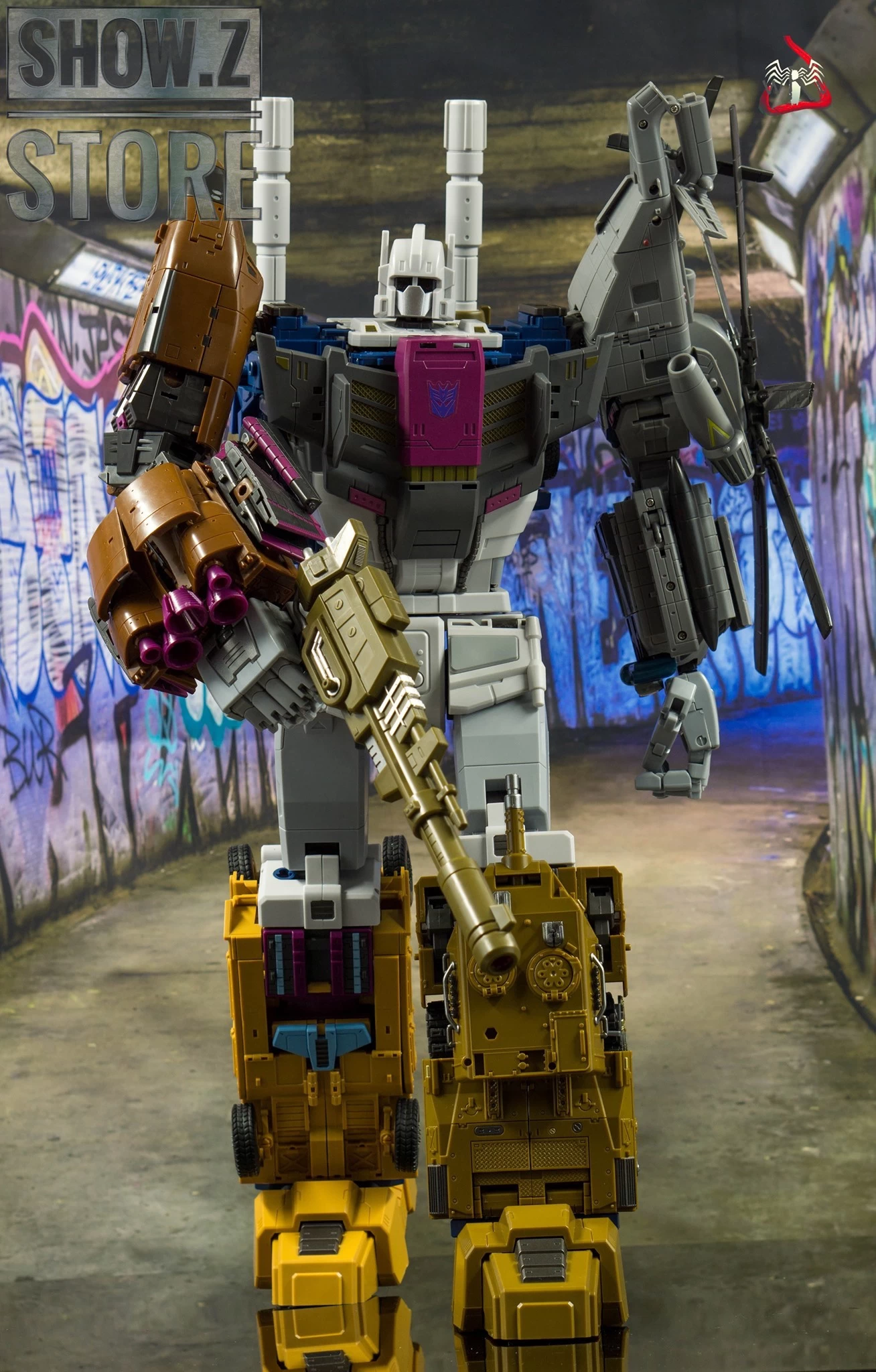 Zeta Toys ZA-06 Bruticus Full Set Of 6 - Image 4