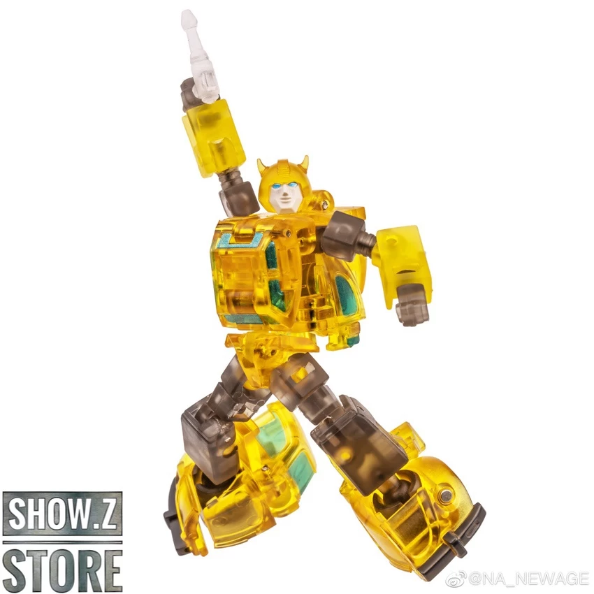 NewAge H25T Herbie Bumblebee & H26T Vanishing Point Cliffjumper Clear Version Set Of 2 - Image 4