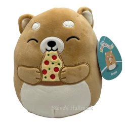 Squishmallow Angie The Shiba Inu With Pizza I Got That 8" Stuffed Plush By Kelly Toy